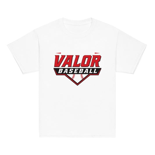 Classic | Youth T Shirt | South Bend Valor Baseball | Vanguard Logo