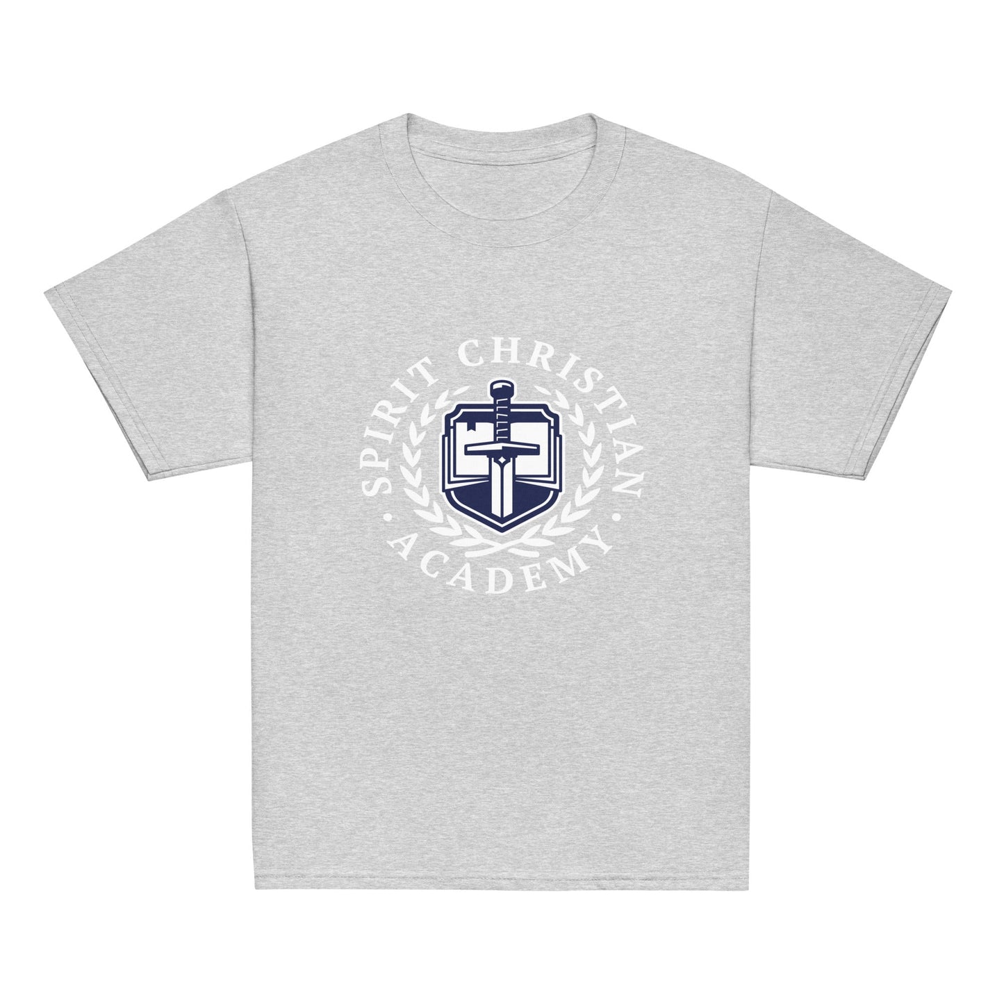Classic | Youth T Shirt | Spirit Christian Academy | White Script Logo