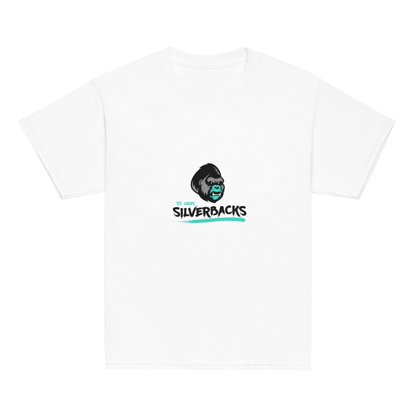 Classic | Youth T Shirt | St. Louis Silverbacks Women’s Football Team | Mascot Logo