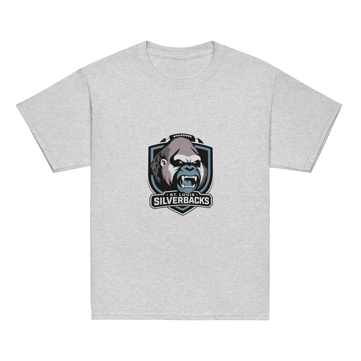 Classic | Youth T Shirt | St. Louis Silverbacks Women’s Football Team | Shield Logo