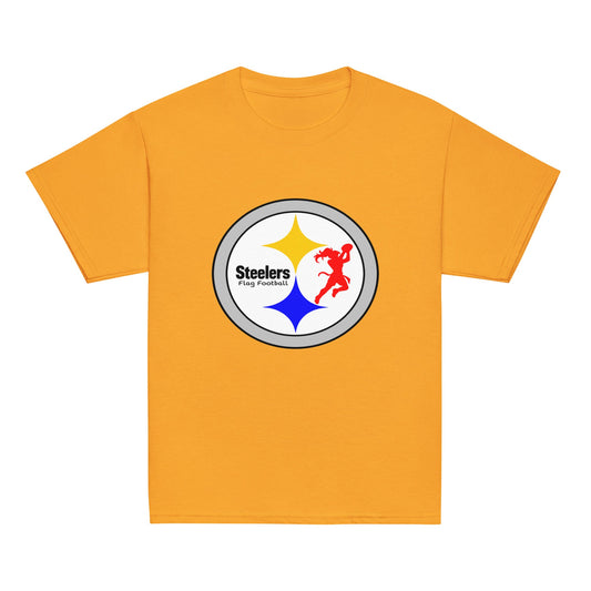 Classic | Youth T Shirt | Staten Island Steelers | Badge Logo