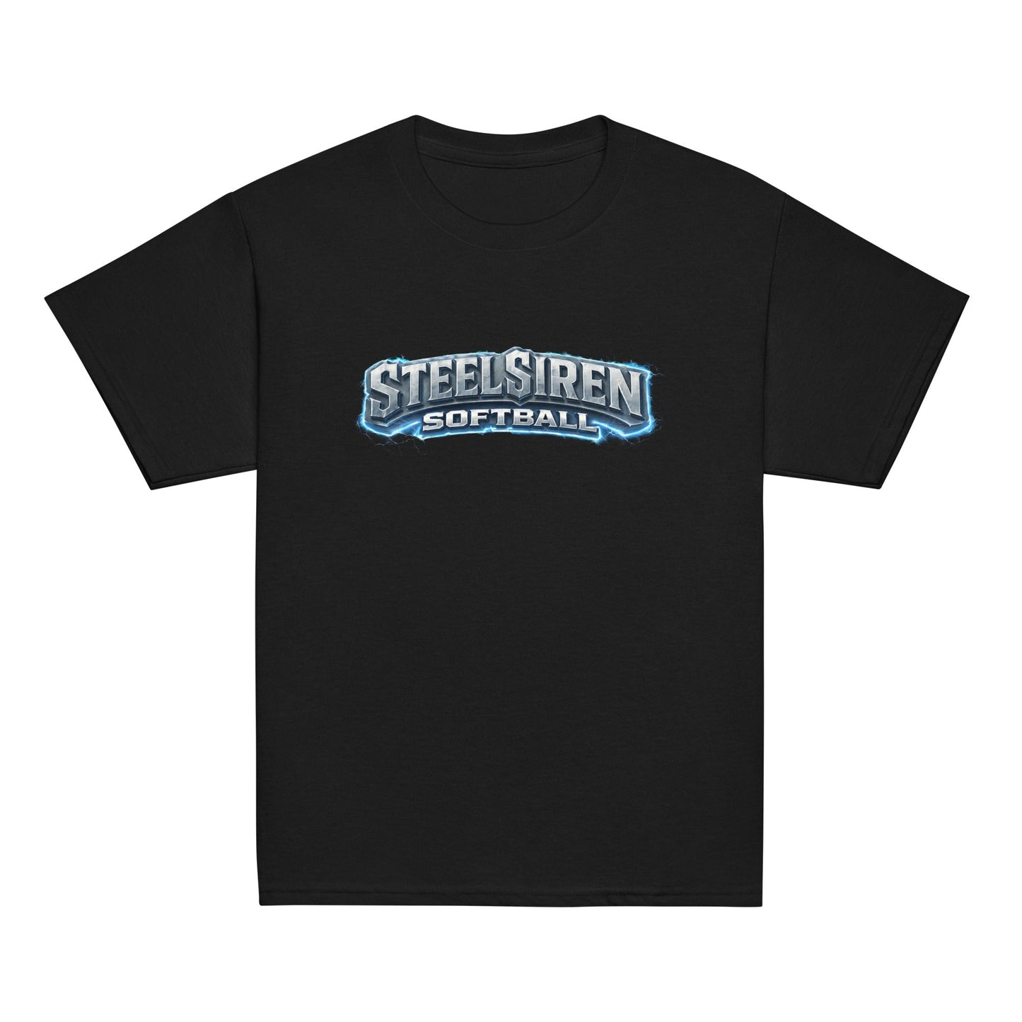 Classic | Youth T Shirt | STEEL SIREN | Lightning Logo