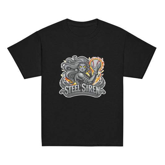 Classic | Youth T Shirt | STEEL SIREN | Mascot Logo