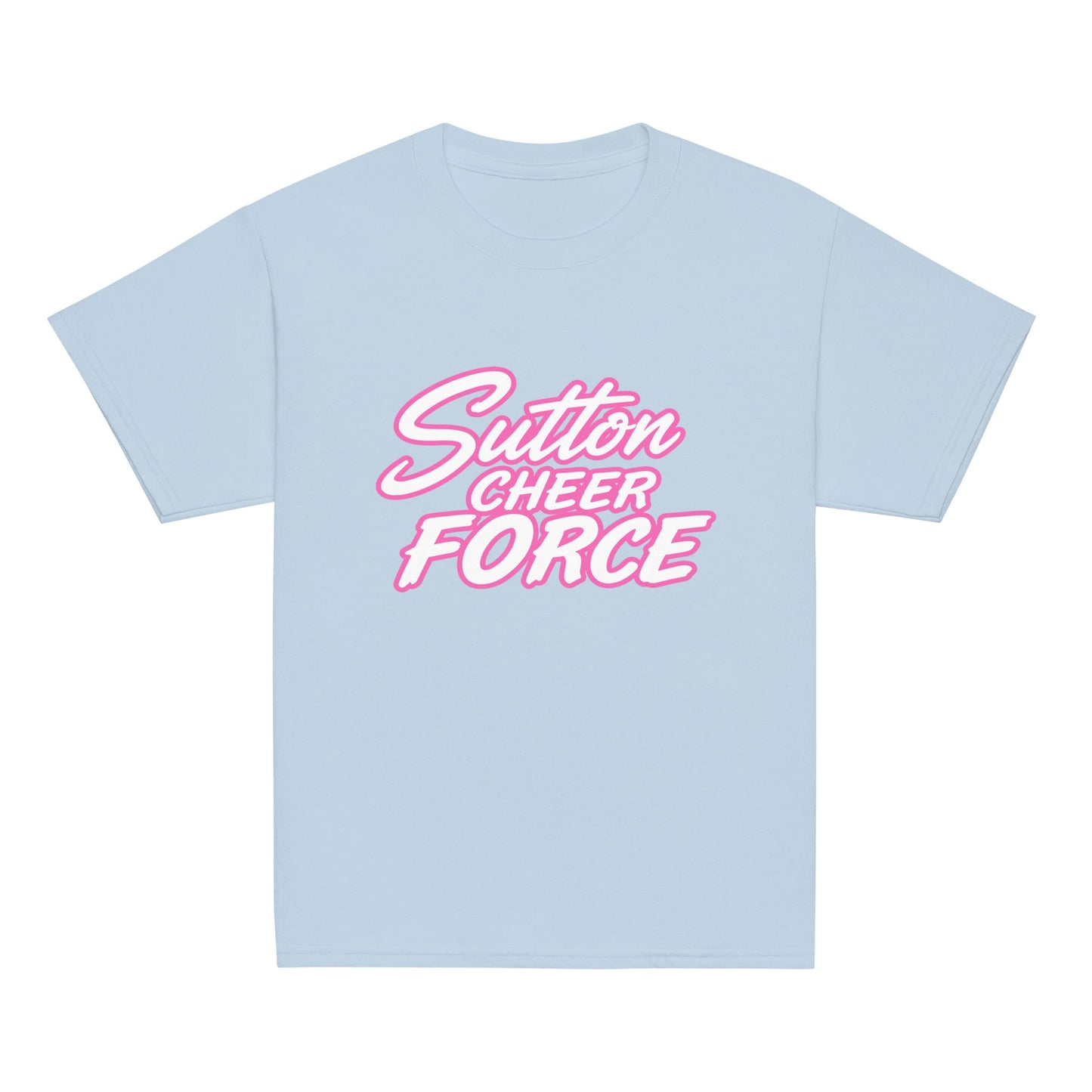 Classic | Youth T Shirt | Sutton Cheer Force | Script Logo