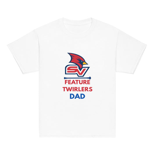 Classic | Youth T Shirt | SVSU Feature twirlers | Dad Logo
