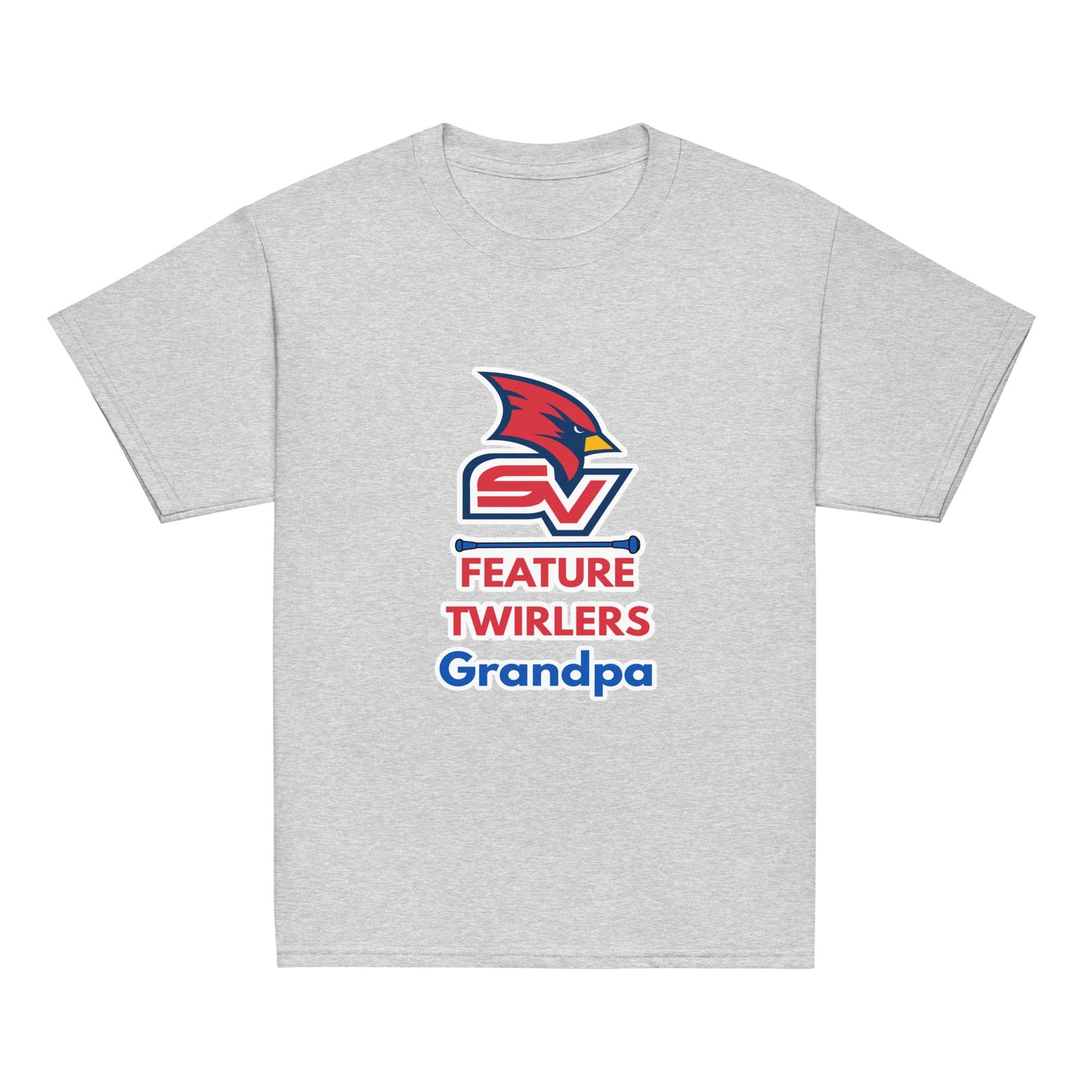 Classic | Youth T Shirt | SVSU Feature twirlers | Grandpa Logo