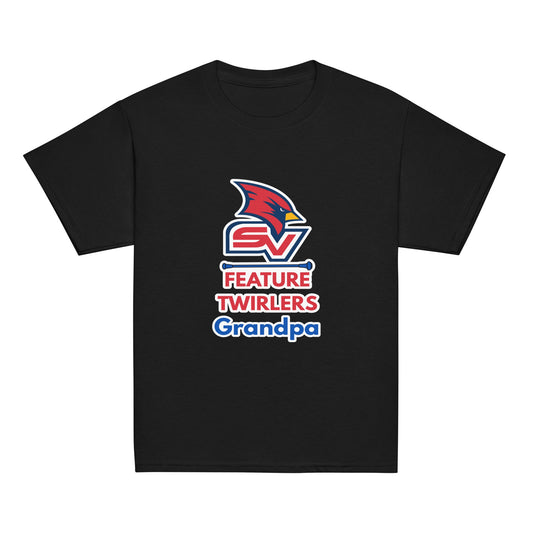 Classic | Youth T Shirt | SVSU Feature twirlers | Grandpa Logo