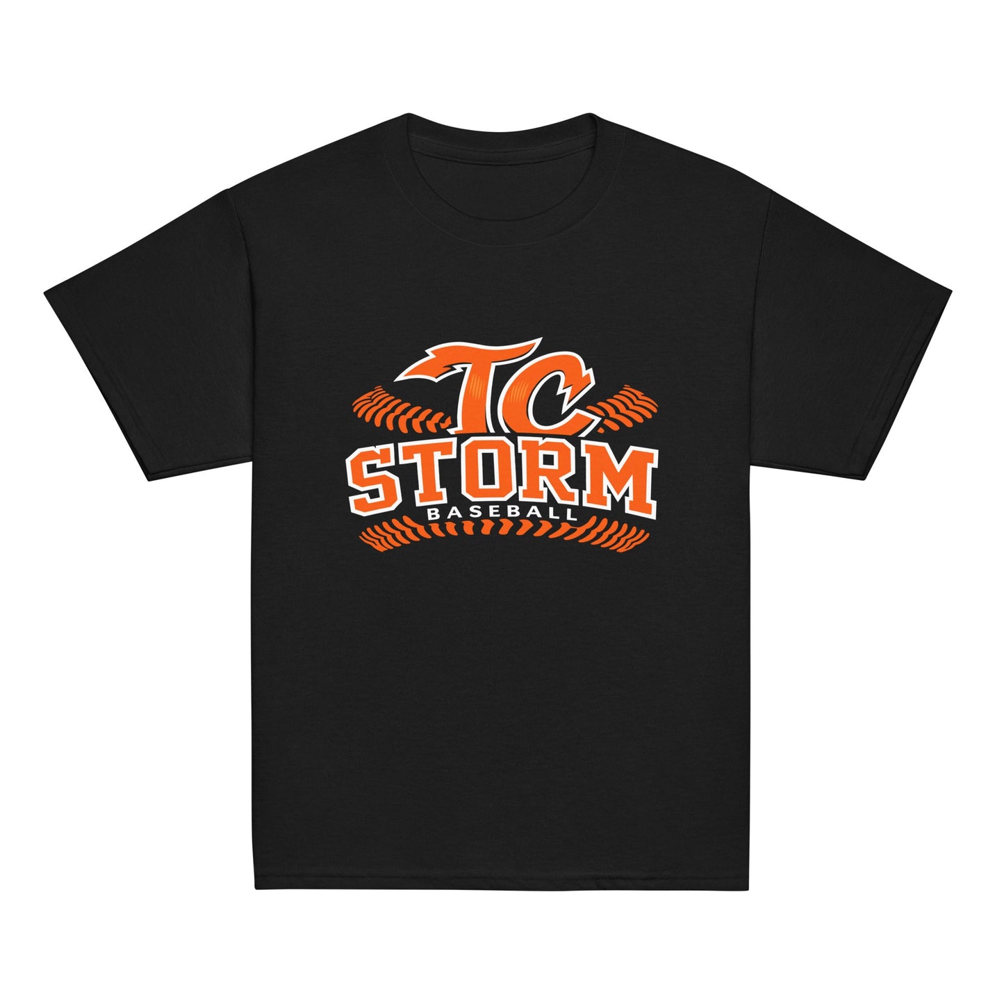 Classic | Youth T Shirt | TC Storm baseball | TC Seams Logo