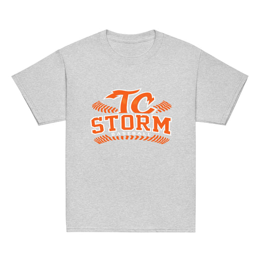 Classic | Youth T Shirt | TC Storm baseball | TC Seams Logo