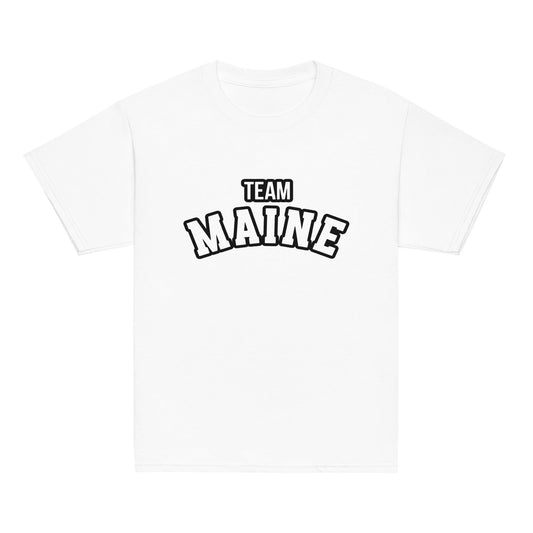 Classic | Youth T Shirt | Team Maine | Arch Mark Logo