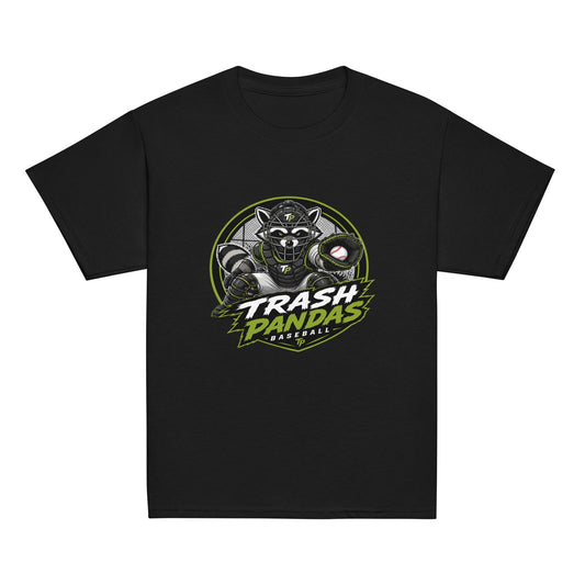 Classic | Youth T Shirt | Trash Pandas Baseball Organization | Athletics Logo