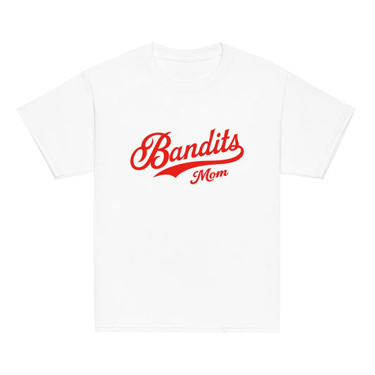Classic | Youth T Shirt | Tri - City Baseball | Bandits Mom Logo
