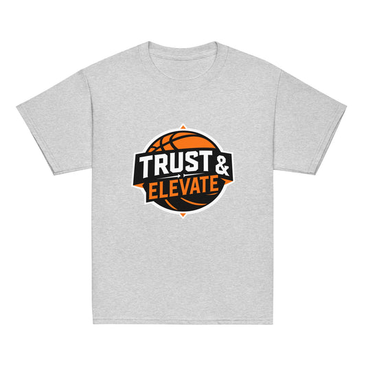 Classic | Youth T Shirt | Trust & Elevate | Athletic Logo