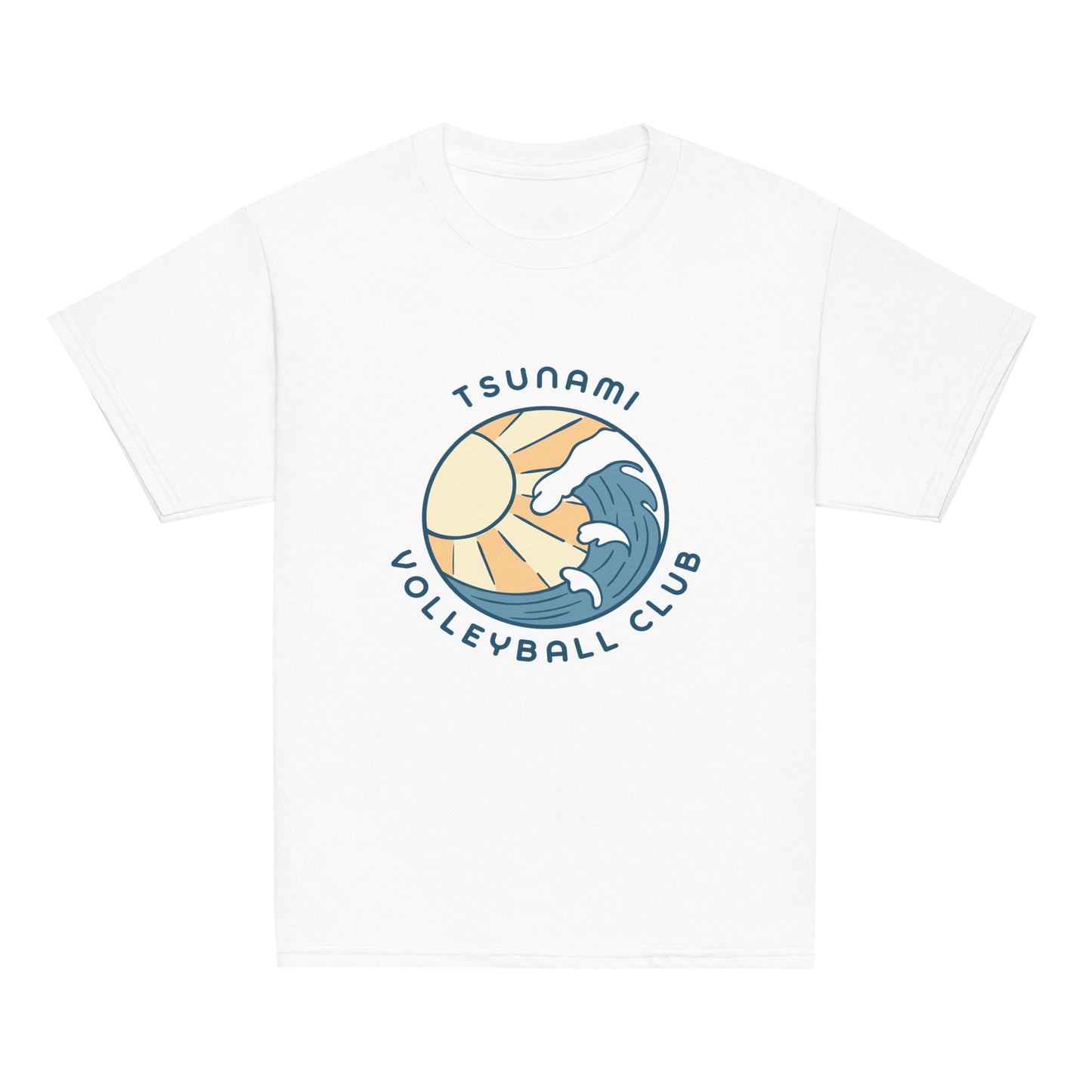 Classic | Youth T Shirt | Tsunami Volleyball Club | Emblem Logo