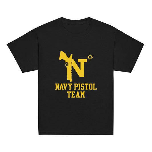 Classic | Youth T Shirt | USNA Pistol Team | Crest Logo