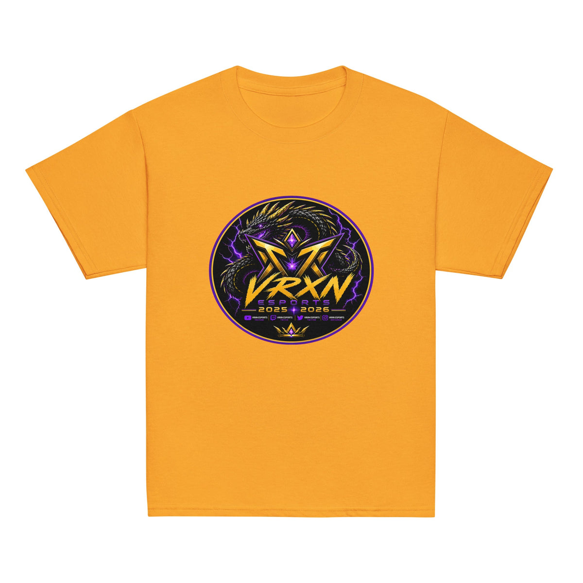 Classic | Youth T Shirt | VŘXŃESPORT | Titan Crest Logo