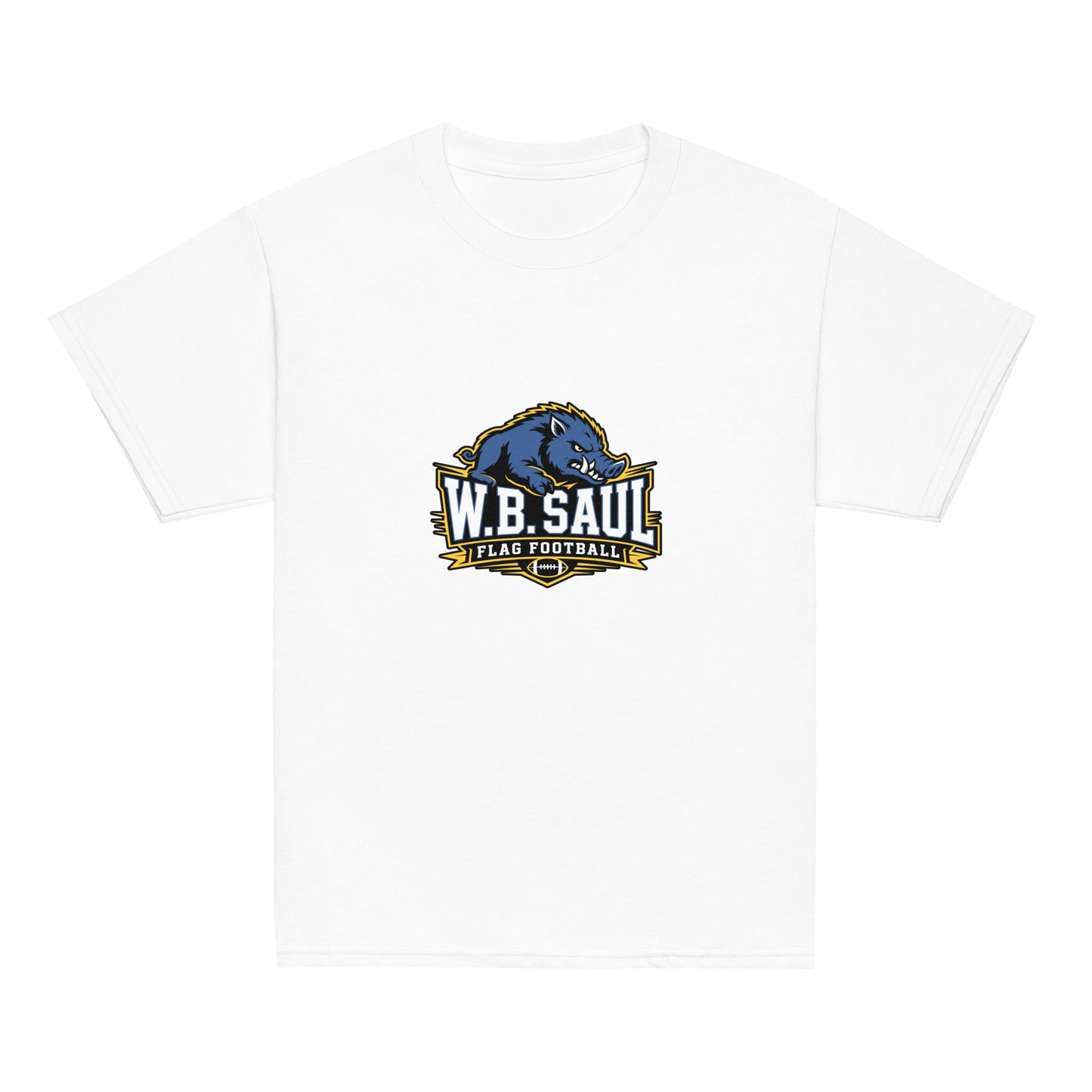 Classic | Youth T Shirt | W.B.Saul Razorbacks | Crest Logo
