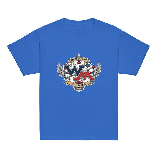 Classic | Youth T Shirt | West Mound Stars | Crest Logo