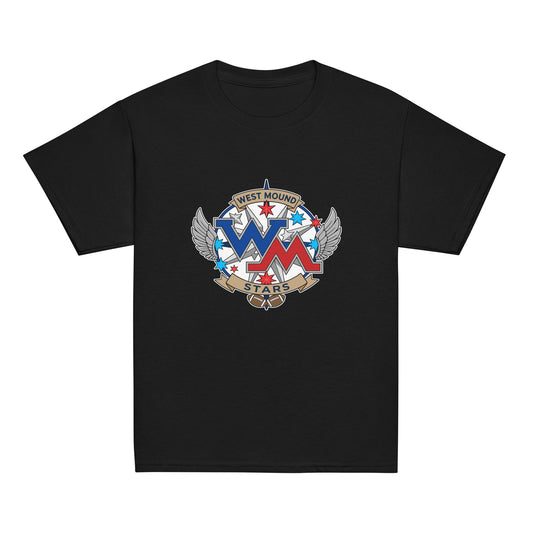 Classic | Youth T Shirt | West Mound Stars | Emblem Logo