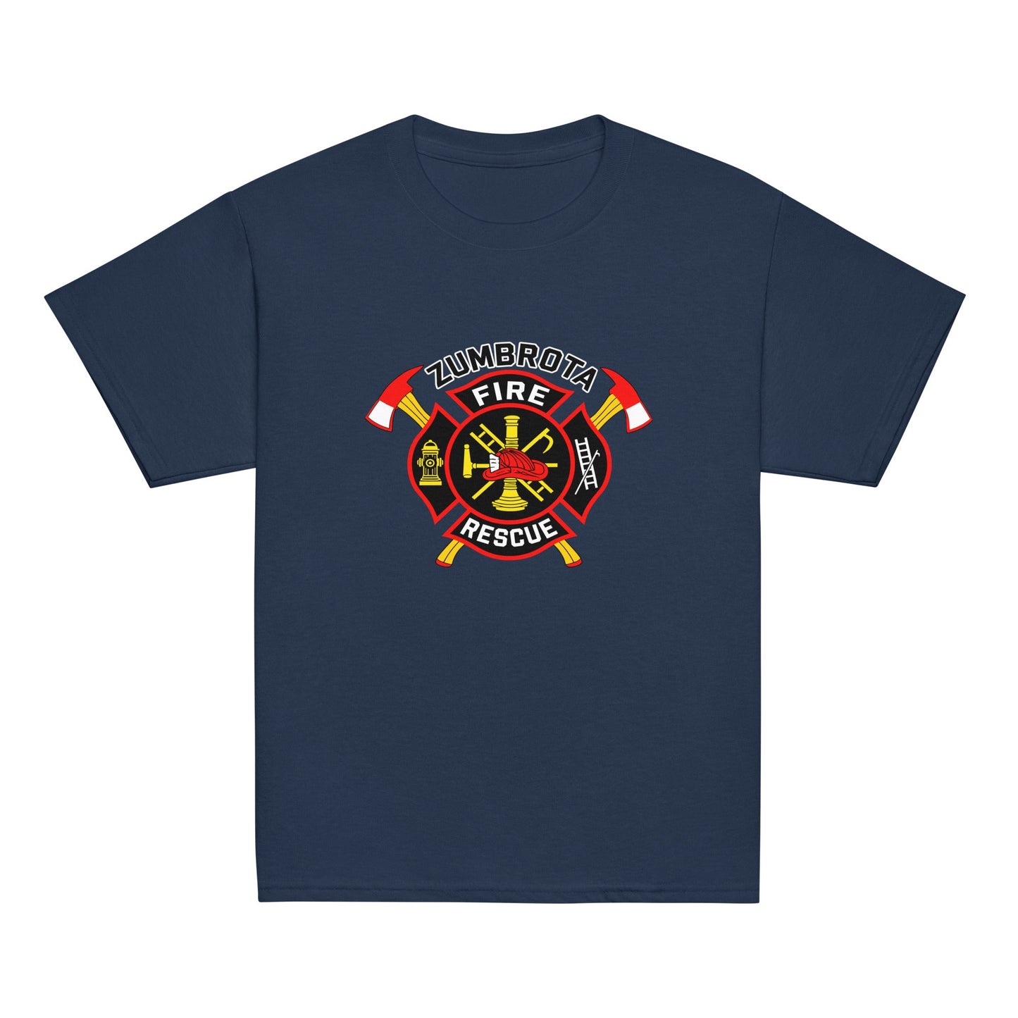 Classic | Youth T Shirt | Zumbrota Fire Department | Vanguard Logo