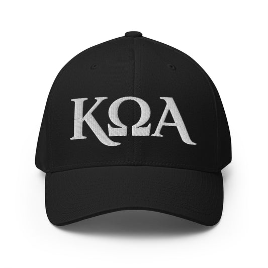 Signature | Flexfit Baseball Cap | Kappa Omega Alpha | Crest Logo