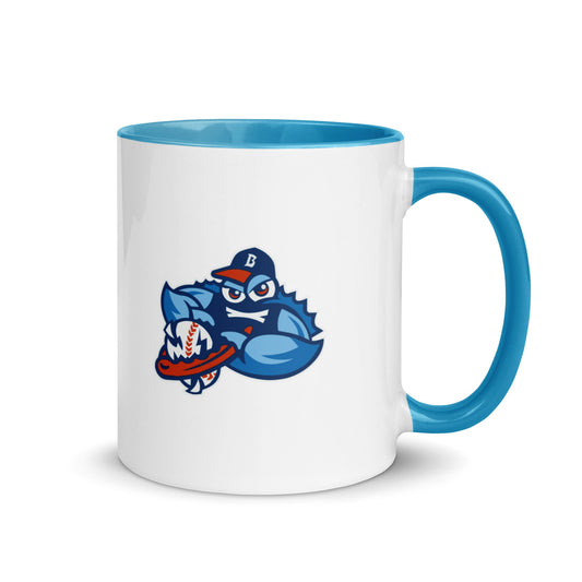 Coffee Mug | Bellport BlueClaws | Mascot Logo