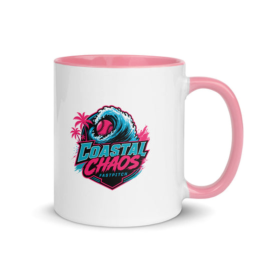 Coffee Mug | Coastal Chaos Fastpitch | Emblem Logo