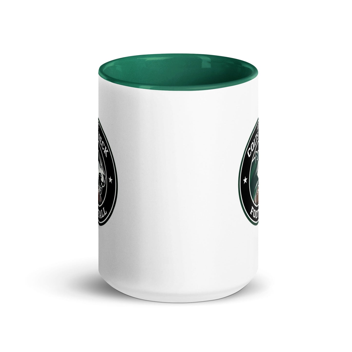 Coffee Mug | Colts Neck Cougars | Youth Tackle Football (AYF) | Varsity Badge Logo
