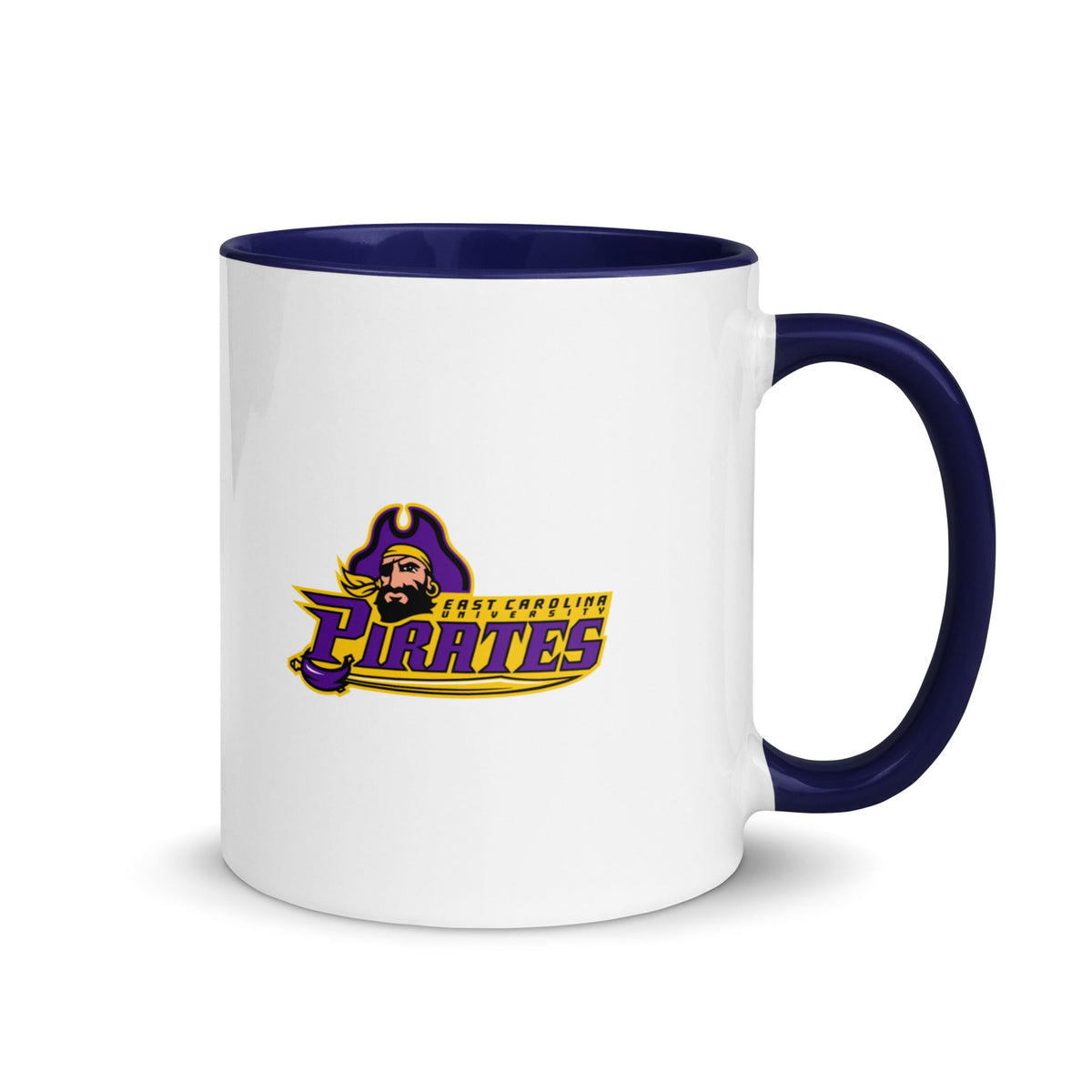 Coffee Mug | ECU Club Womens Lacrosse | Pirate Emblem Logo
