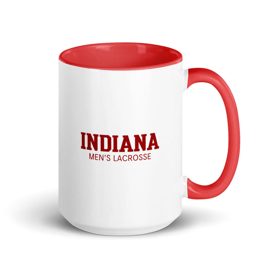 Coffee Mug | Indiana University Lacrosse | Script Logo
