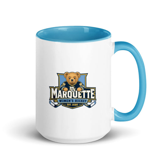 Coffee Mug | Marquette University Women's Hockey | Bear Athletics Logo