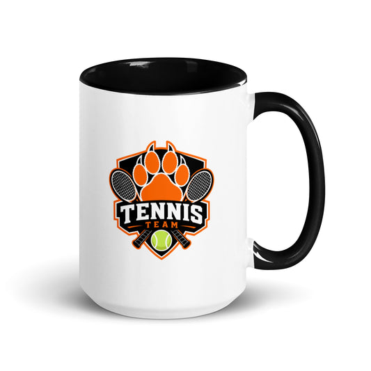 Coffee Mug | Rock Springs High School Tennis | Crest Logo
