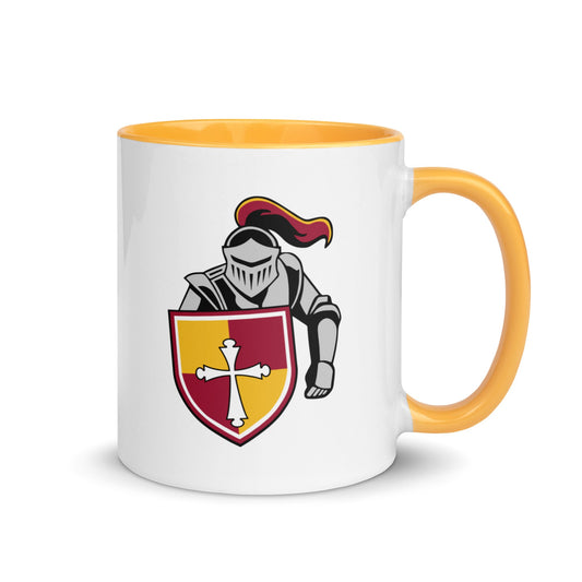Coffee Mug | Scecina High School Track and Field | Crusader Logo