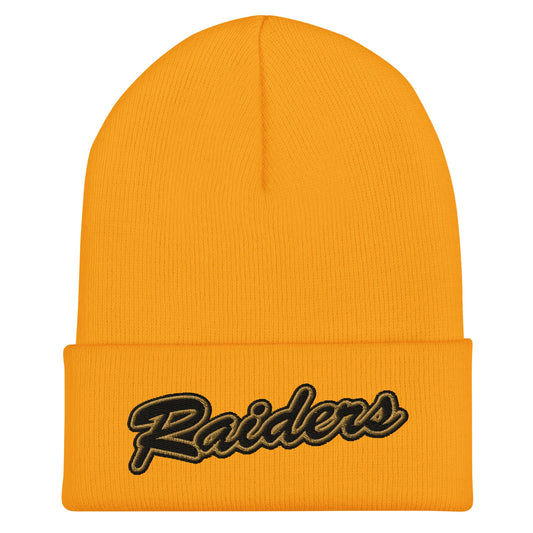 Cuffed Beanie | 12U Riverview Raiders | Script Logo