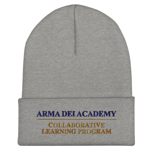 Cuffed Beanie | Arma Dei Academy Collaborative Learning Program | Alt Logo 4