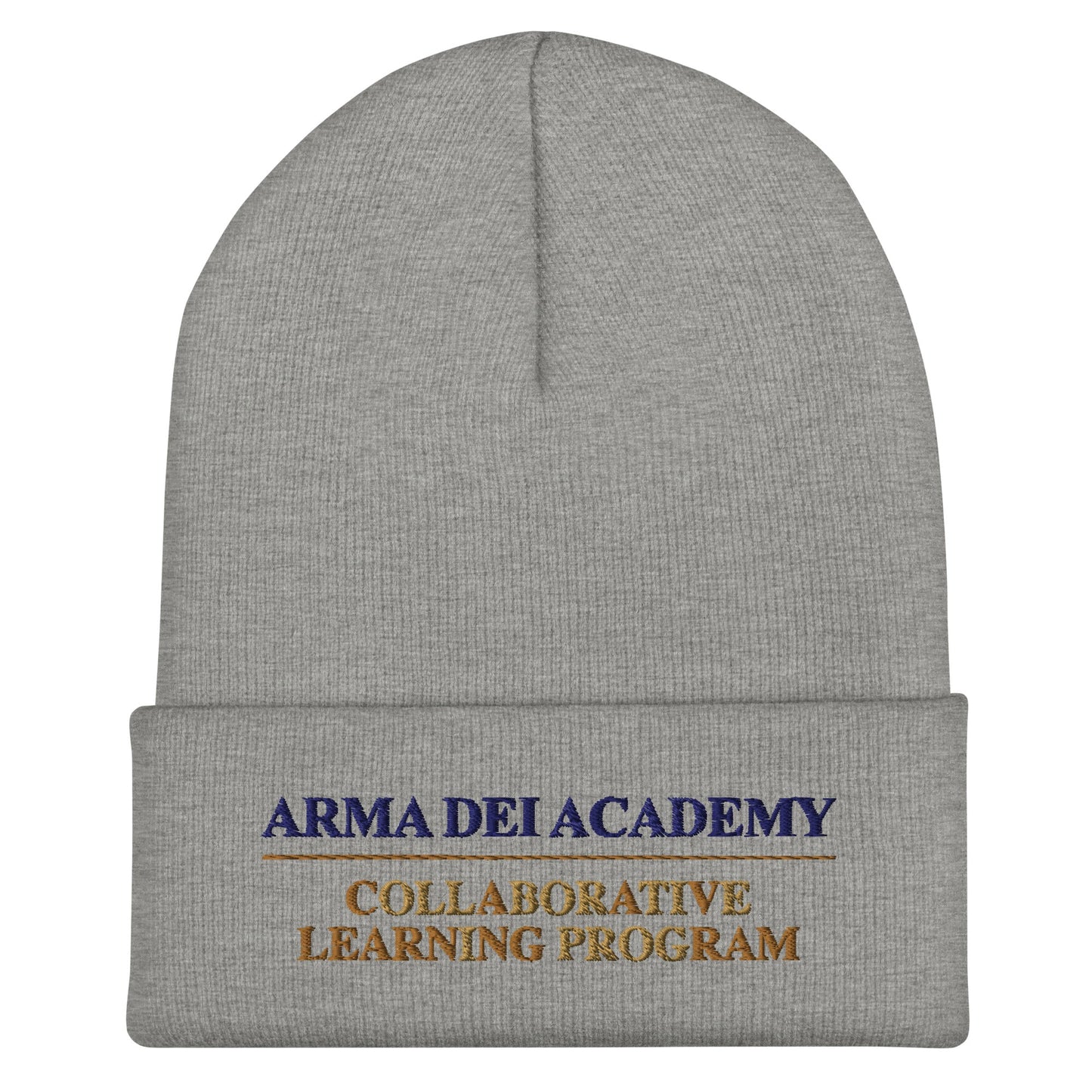Cuffed Beanie | Arma Dei Academy Collaborative Learning Program | Alt Logo 4