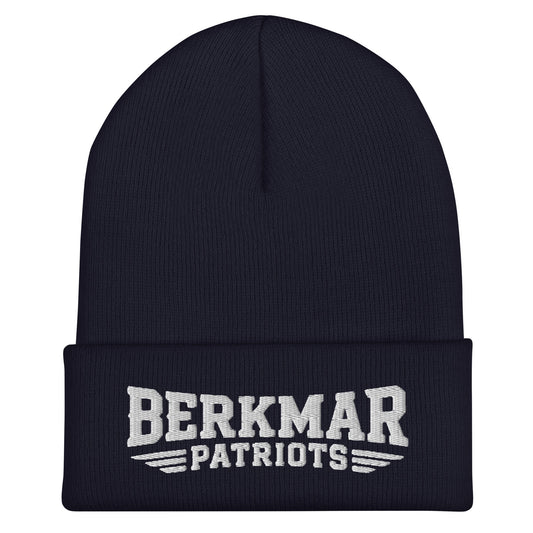 Cuffed Beanie | Berkmar High School Soccer | Vanguard Logo