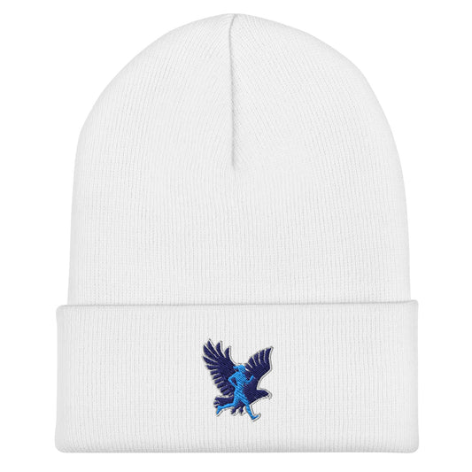 Cuffed Beanie | Bowdoinham Rebel Runners | Aerial Runner Emblem Logo