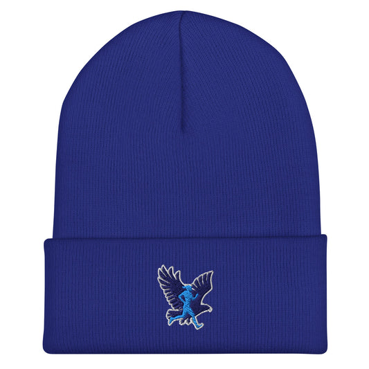 Cuffed Beanie | Bowdoinham Rebel Runners | Emblem Logo