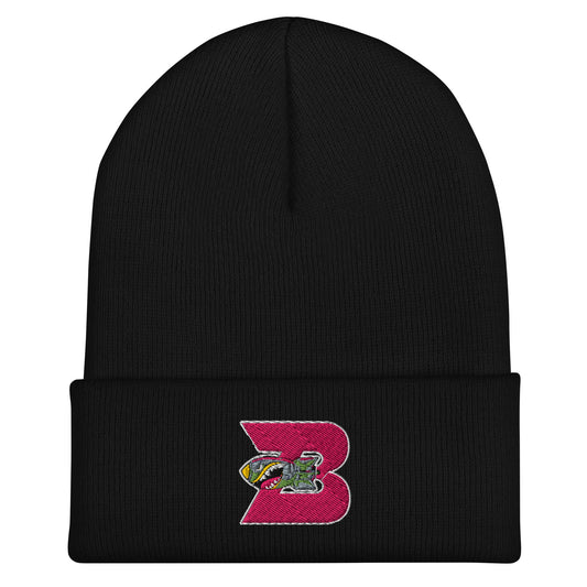 Cuffed Beanie | Buffalo Bomb Squad | Pink B
