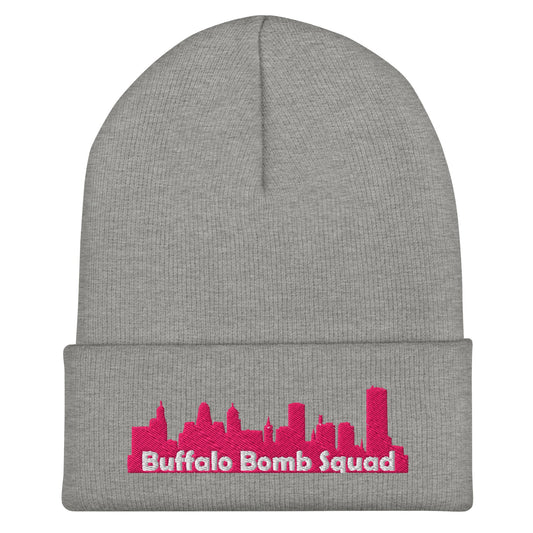 Cuffed Beanie | Buffalo Bomb Squad | Skyline Logo