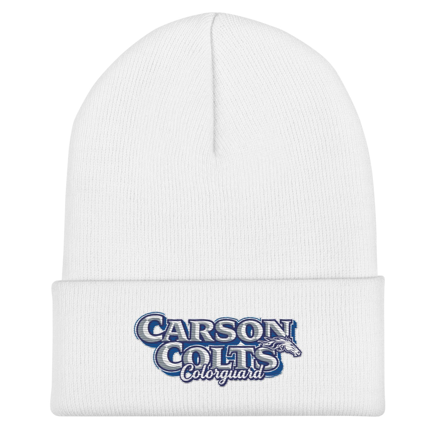 Cuffed Beanie | Carson Colorguard | Colts Logo