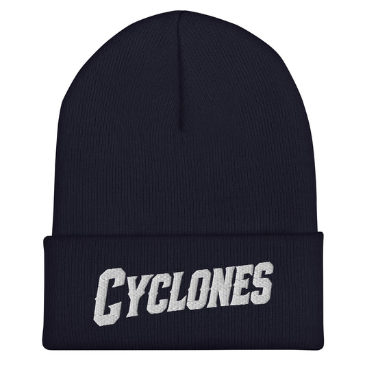 Cuffed Beanie | Centre County Cyclones | Badge Logo