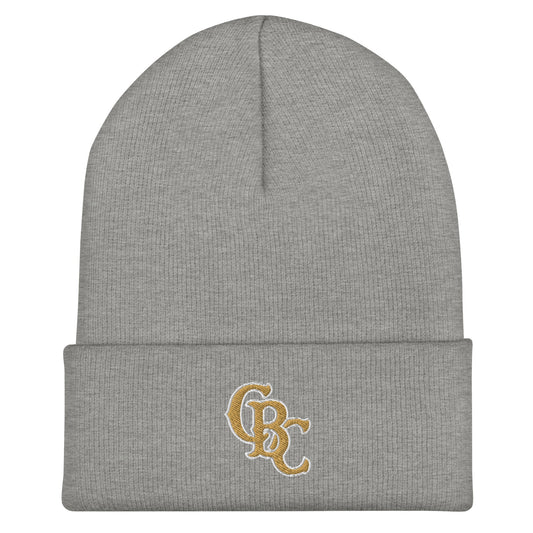 Cuffed Beanie | Cougar Baseball Club | CBC Gold Logo