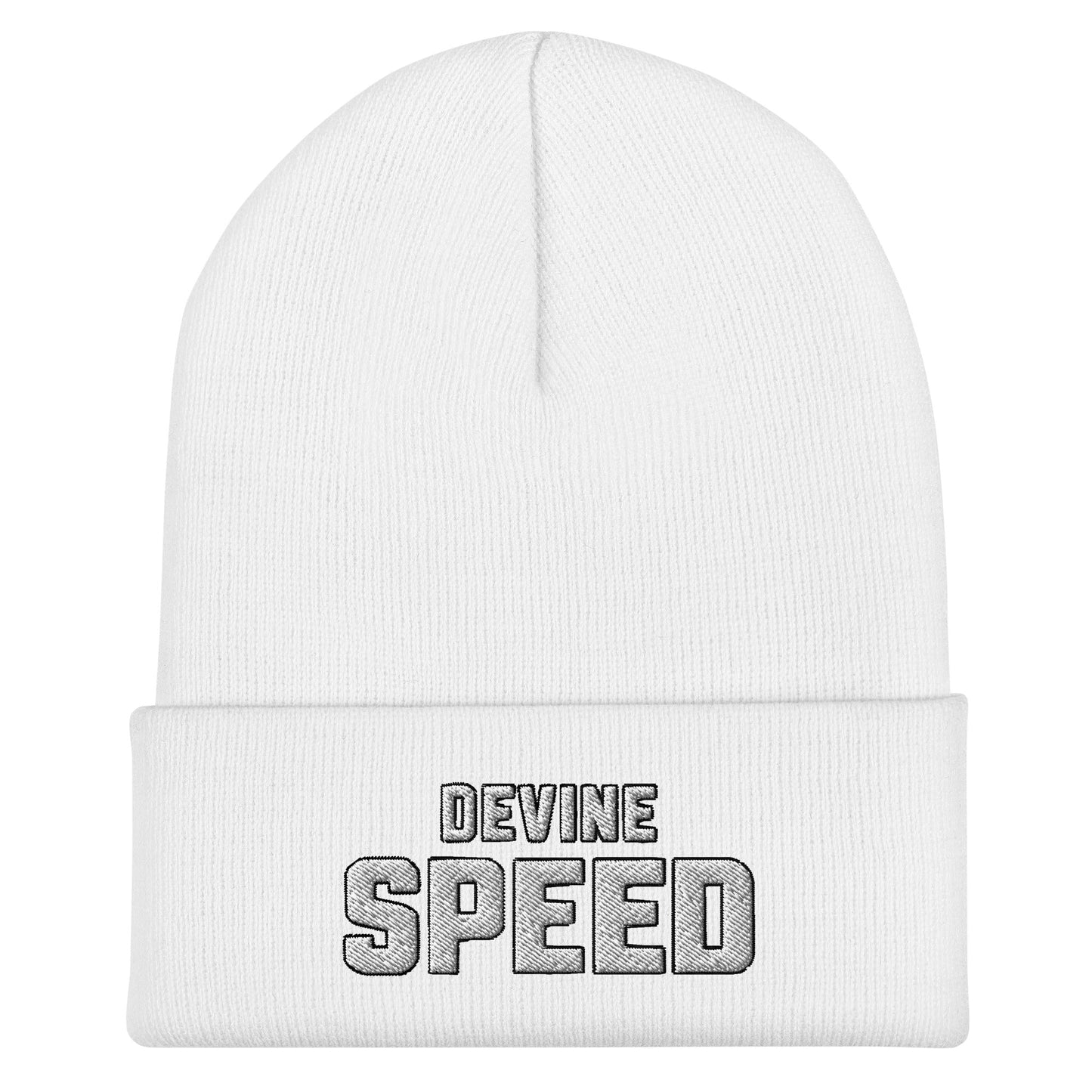 Cuffed Beanie | Devine Speed | Script Logo