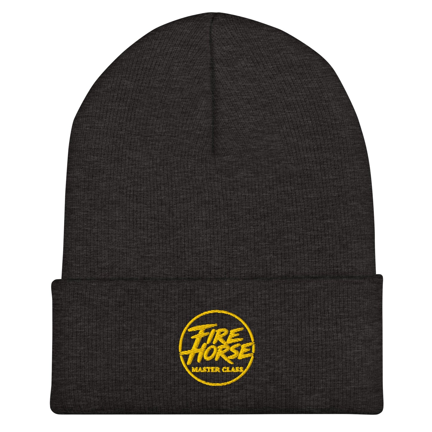 Cuffed Beanie | Fire Horse Masters | Athletic Mark Logo