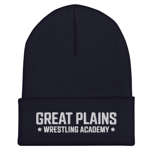 Cuffed Beanie | Great Plains Wrestling Academy | Script Logo