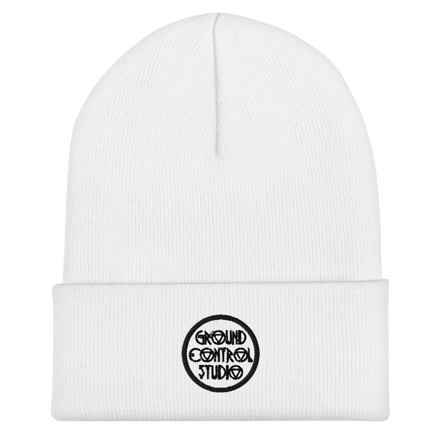 Cuffed Beanie | Ground Control Studio | Badge Logo