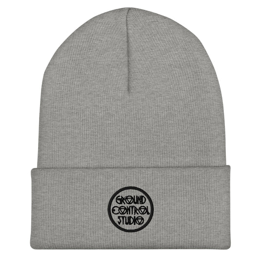 Cuffed Beanie | Ground Control Studio | Badge Logo
