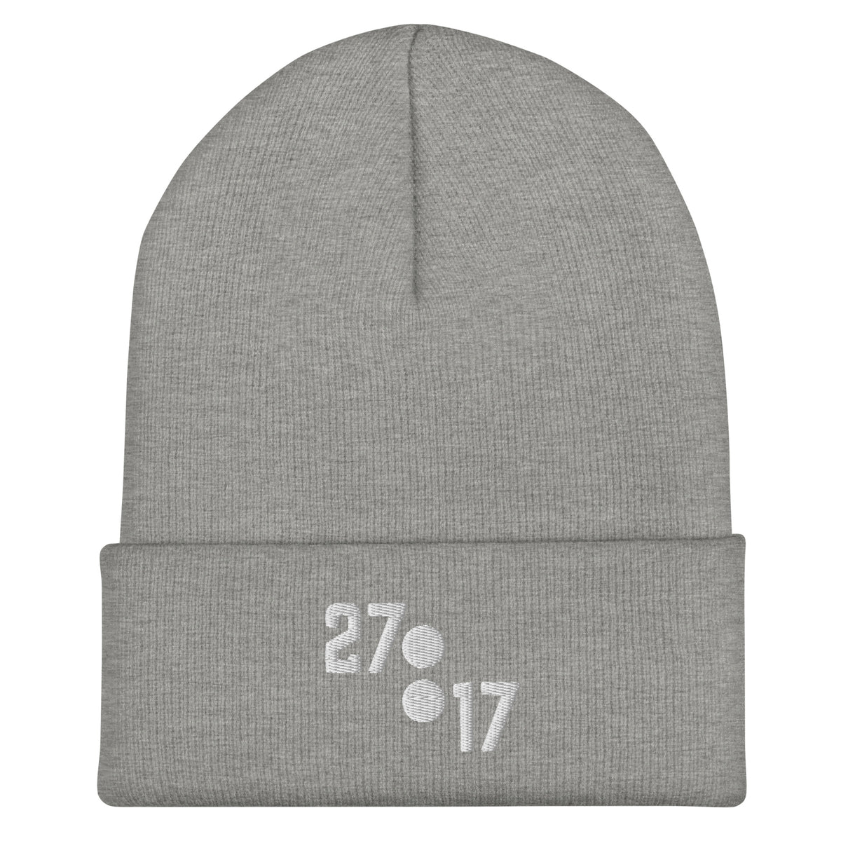 Cuffed Beanie | 27:17 | Emblem Logo